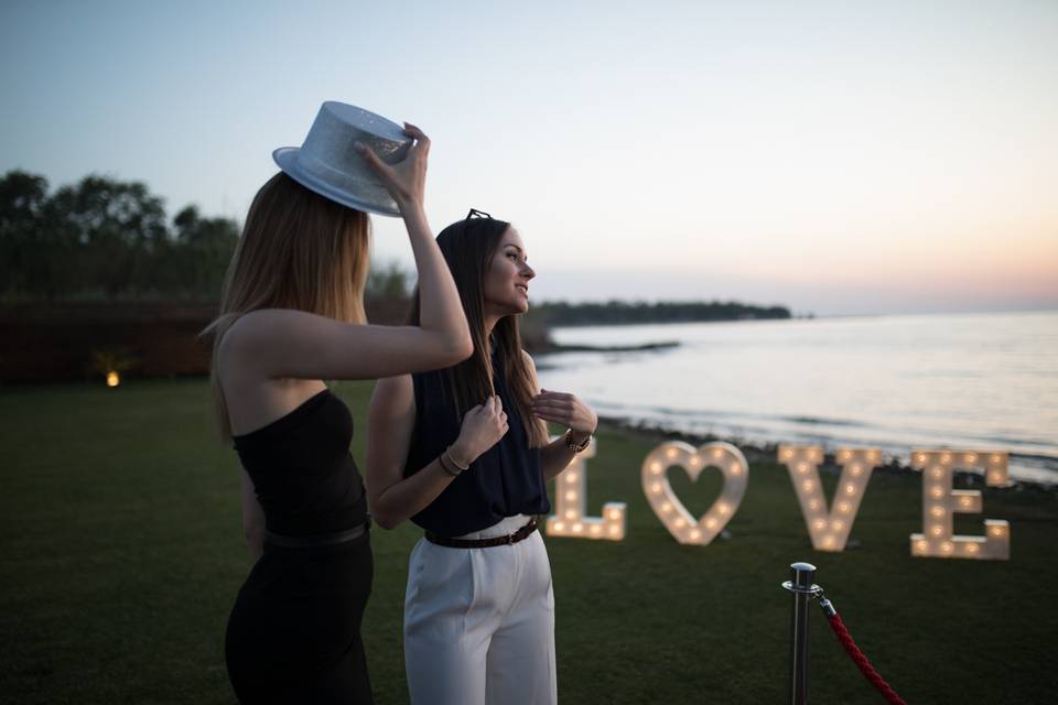 Putting on a white hat