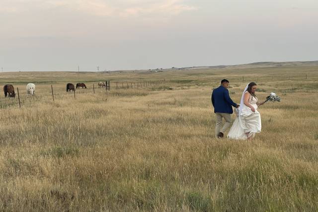 Wedding couple