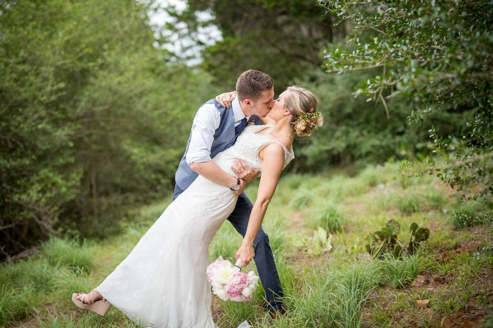 Wedded kiss