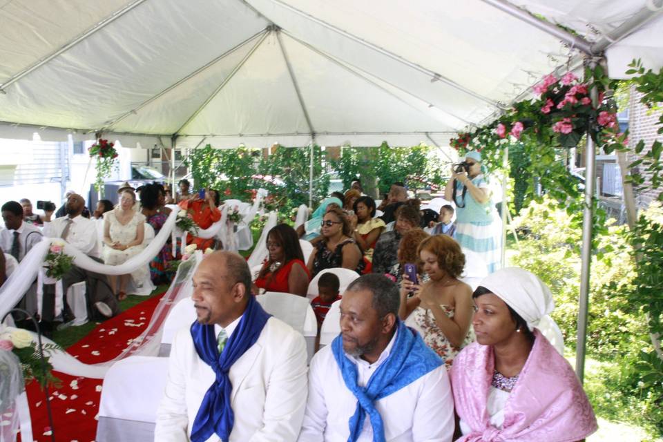 African Diaspora wedding