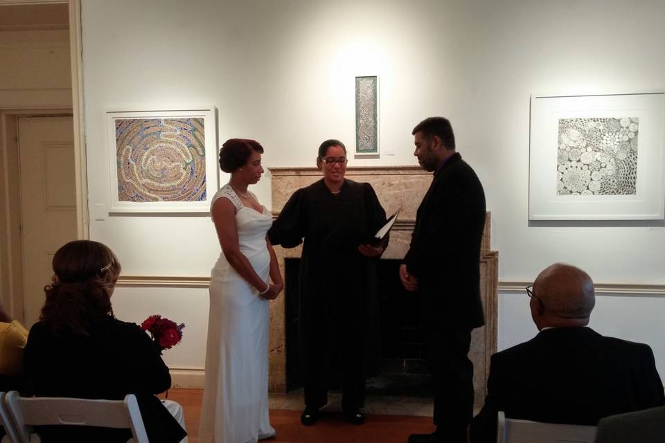 Abington Art Center wedding