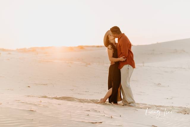 Sandhills Engagement Session