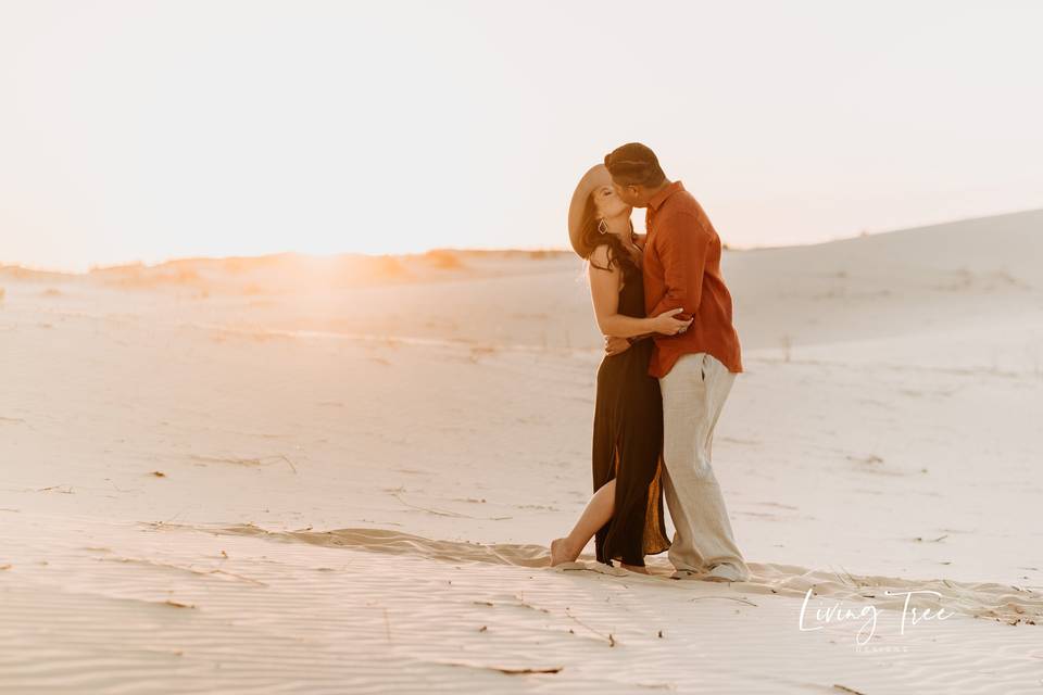 Sandhills Engagement Session