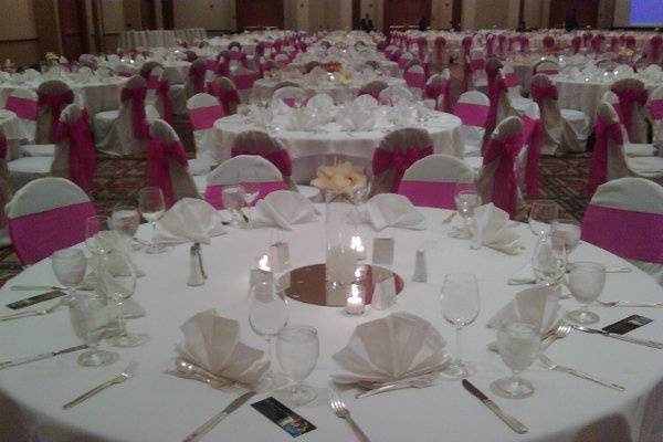 Wedding Reception in Grand Ballroom
