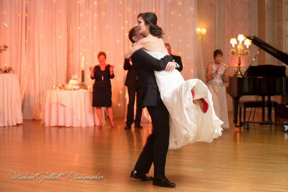 Wedding dance party