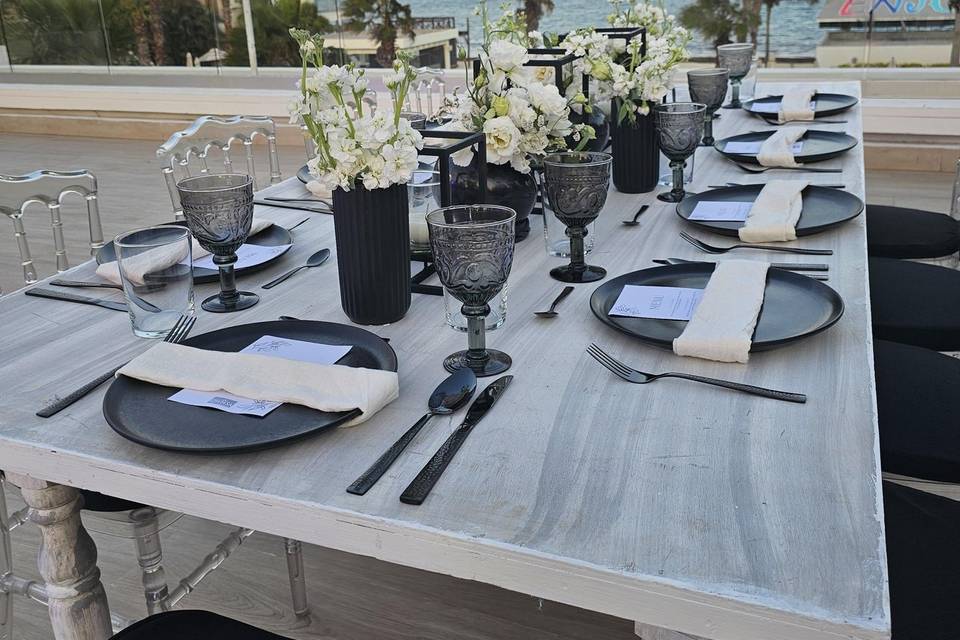 Roof Top Wedding at Sunset