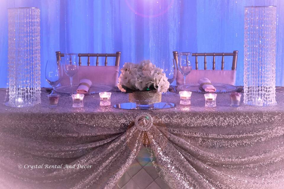 Crystal Rental and Decor