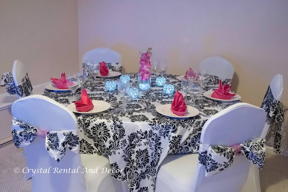 Crystal Rental and Decor