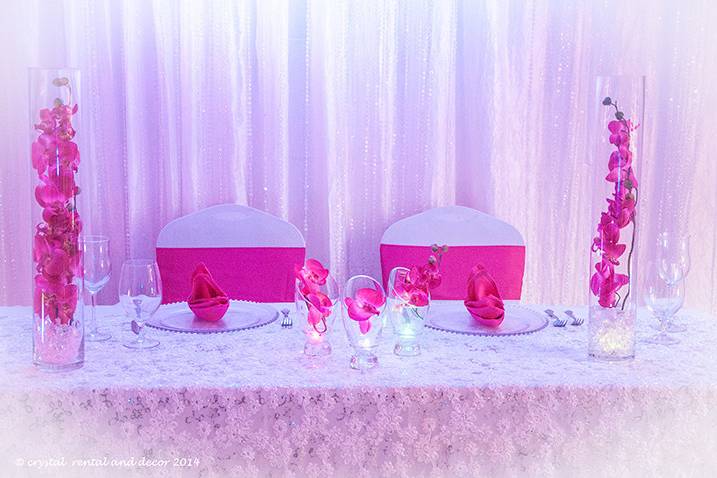 Crystal Rental and Decor