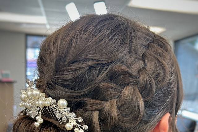 Bride Braided Updo