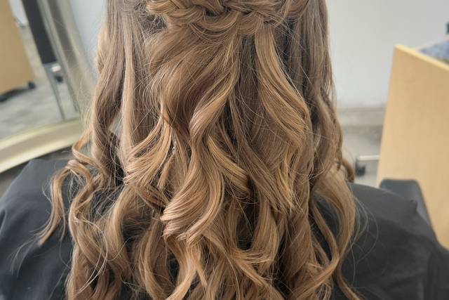 Bride Half Up