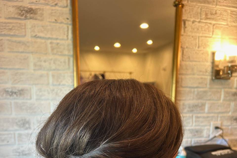 Short Updo by Ally C.