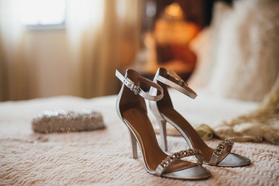 Bride's shoes