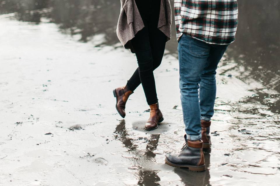 Seattle Engagement - La Push Beach 2017