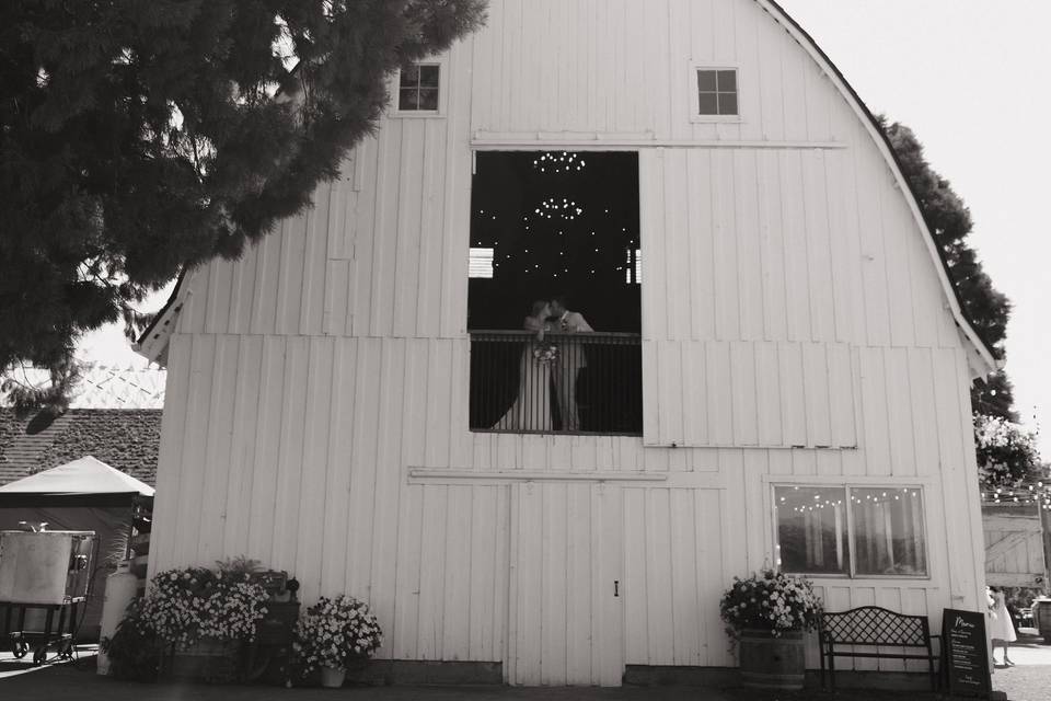 Dreamy Barn Scenery