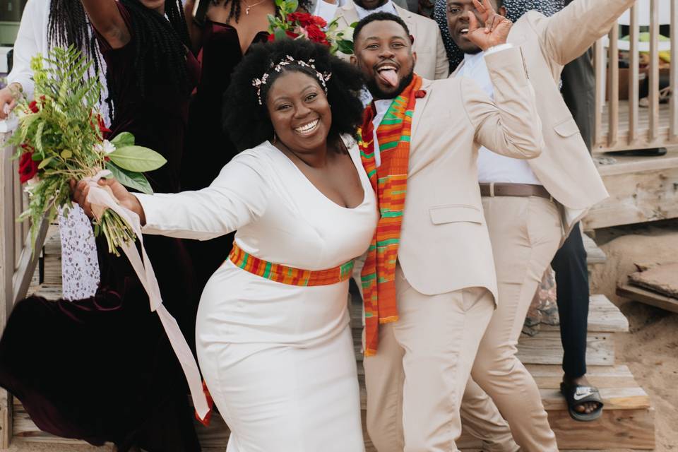 Traditional Kente Beach