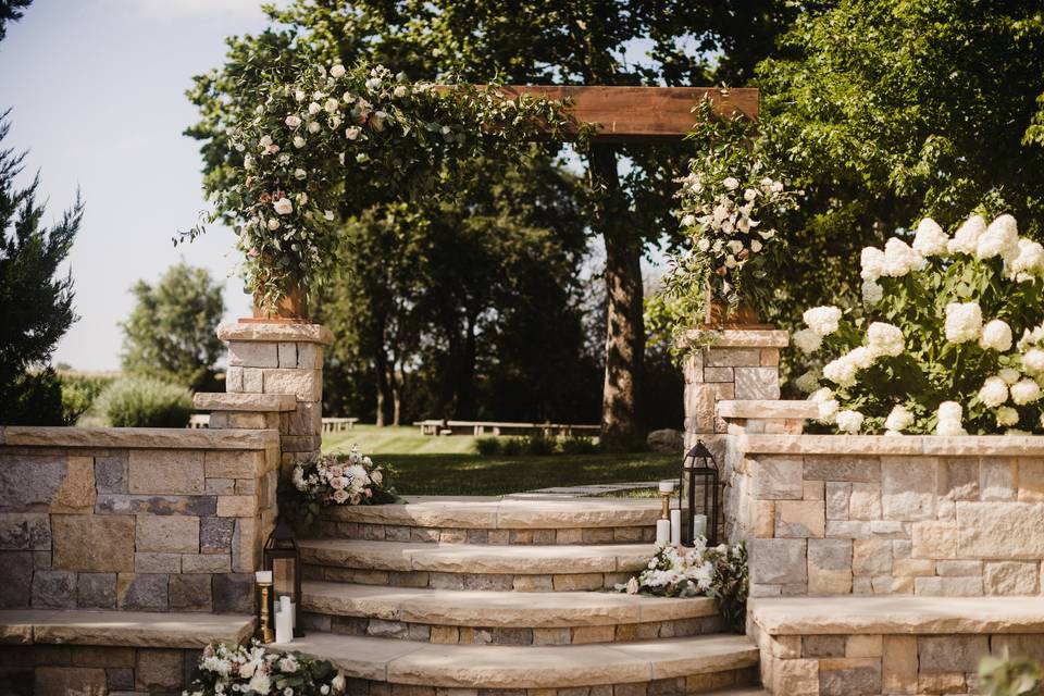 Limestone Patio