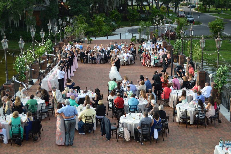 A Tavares Pavilion on the Lake Wedding