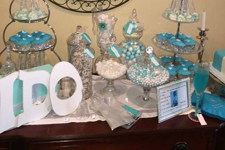 Tiffany Theme Bridal Shower