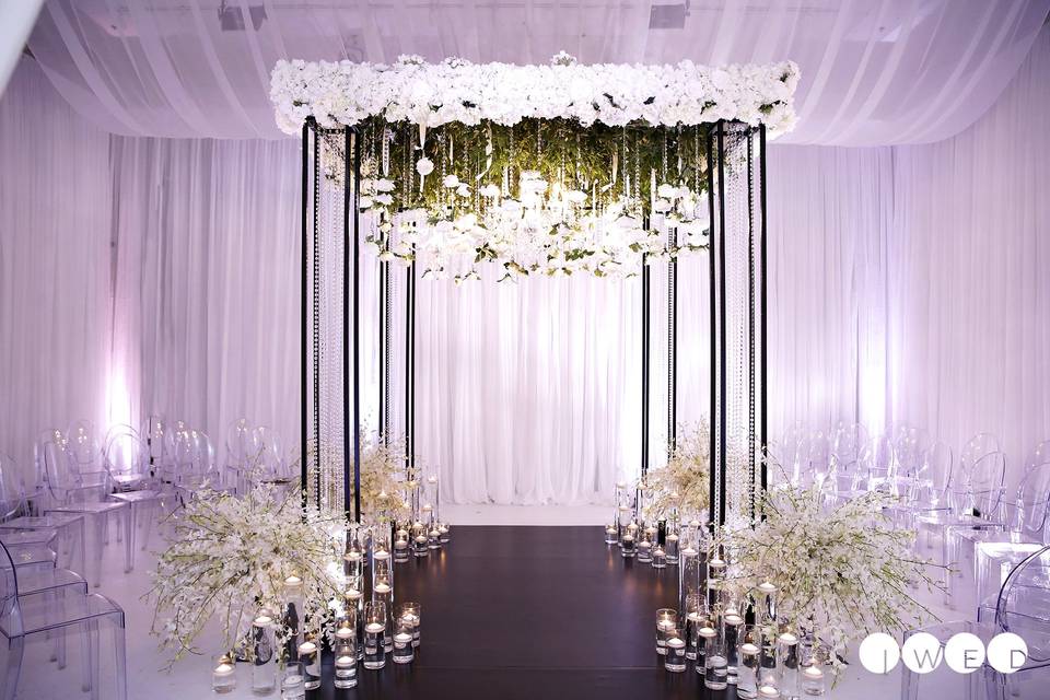 Floral installation