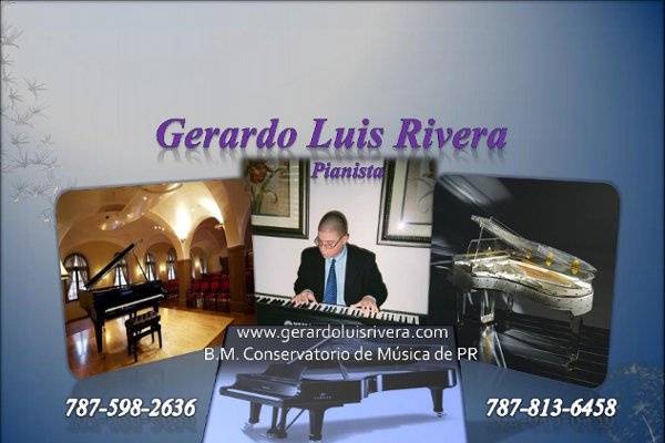 Gerardo Luis Rivera, Pianist and accordionist
