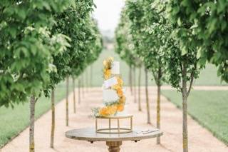 Tuscany Citrus Wedding Cake