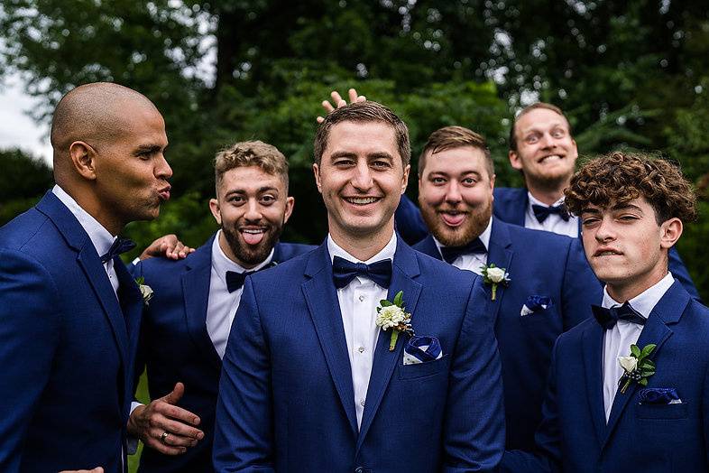 Estate Garden Groomsmen