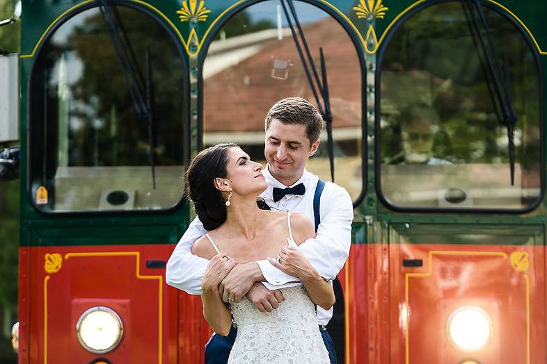 Estate Garden Wedding Trolley