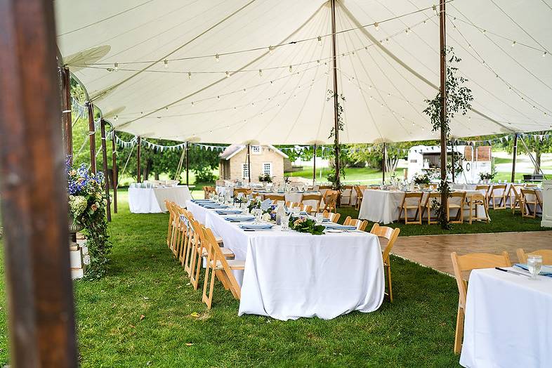 Estate Garden Brunch Tent