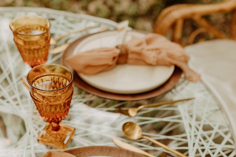 Boho Forest Place Settings