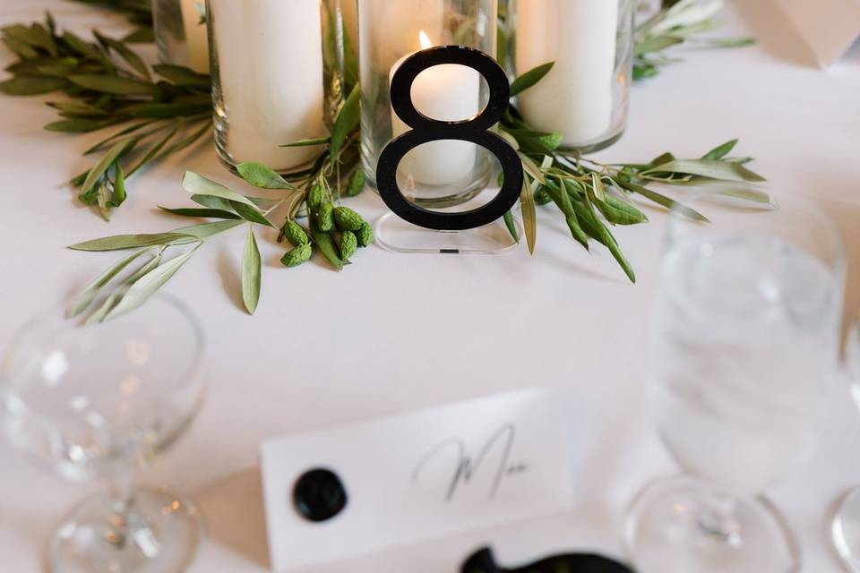 Romantic Tuscan Wedding Table