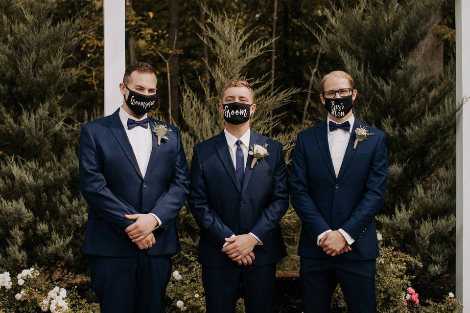 COVID Wedding Masks