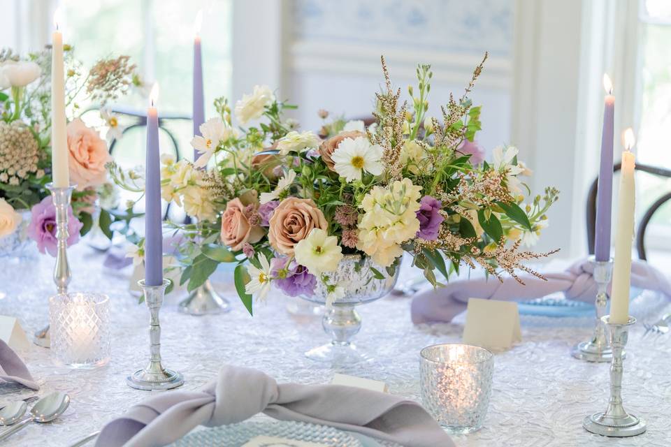 French Fine Art Wedding Table