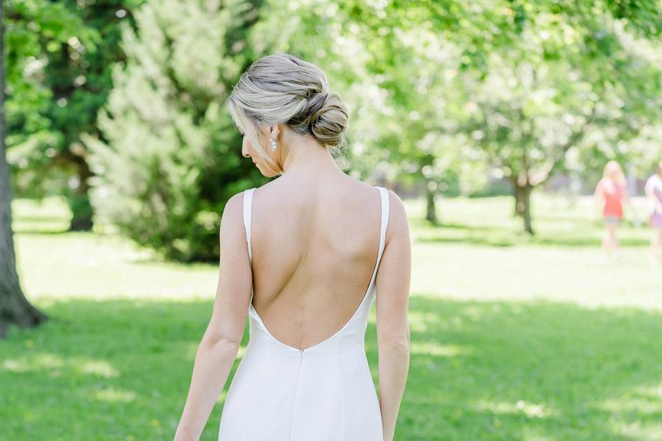 Joyous Bridal Portrait