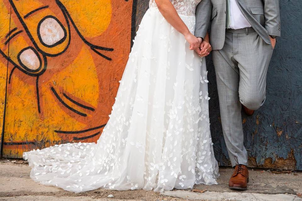 Urban Art Industrial Wedding