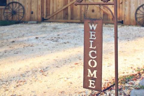 Welcome Sign