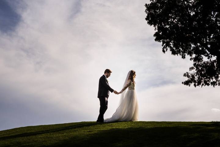 Bride and Groom Portrait