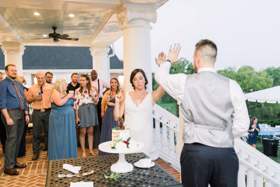 Southern-style Porch High Five