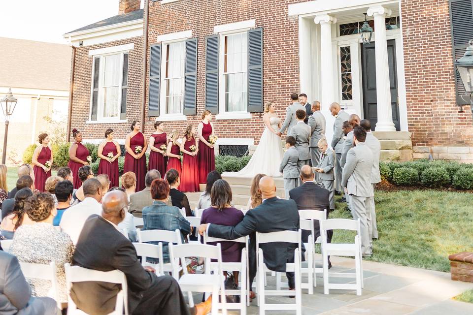 Front Lawn Ceremony