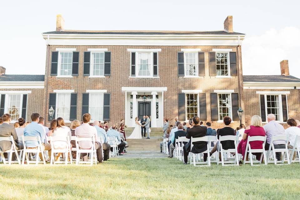Front Lawn Ceremony