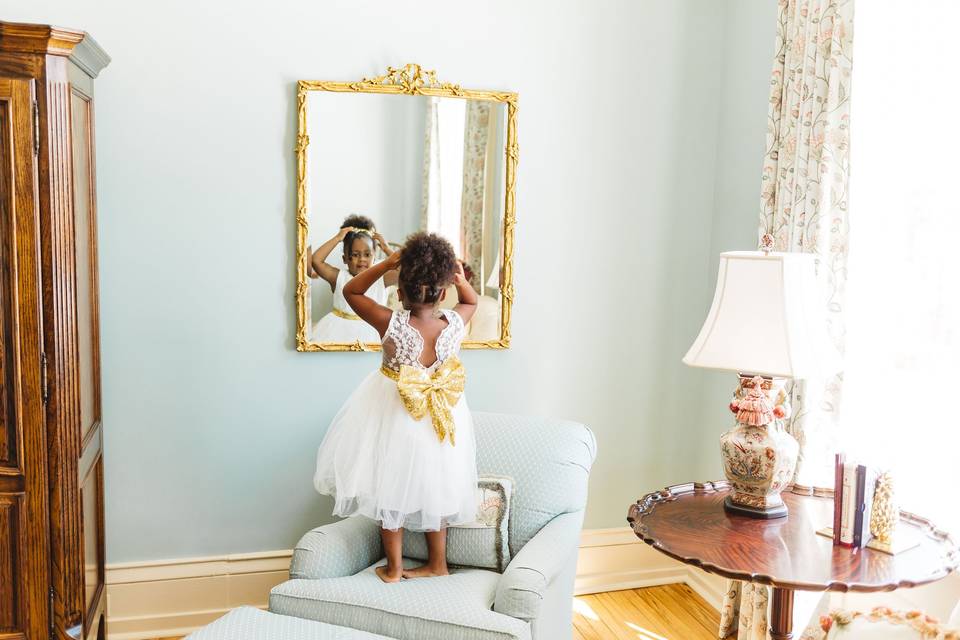 Flower Girl Cuteness