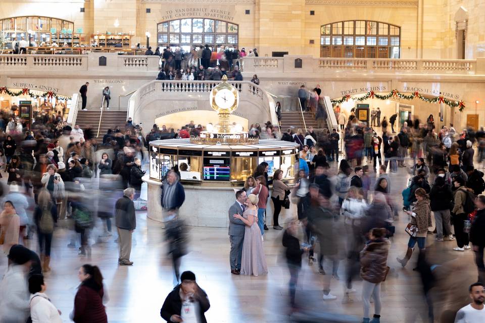 Wedding in Grand Central