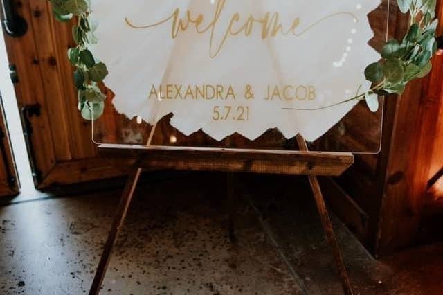 Custom Welcome Signs