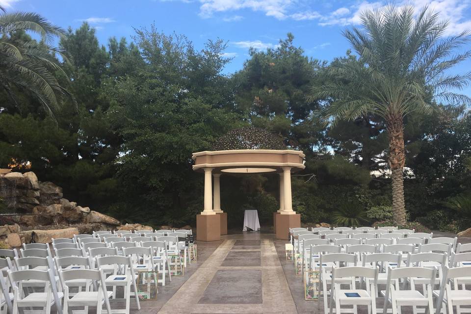 Ceremony area