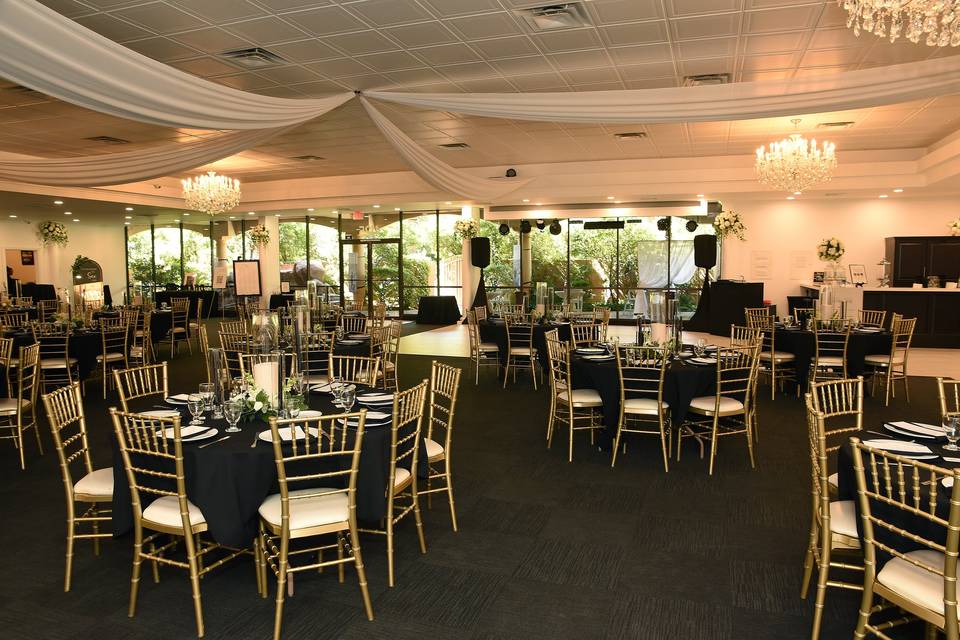 Outdoor courtyard