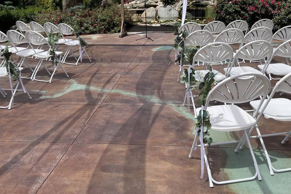 Ceremony seating