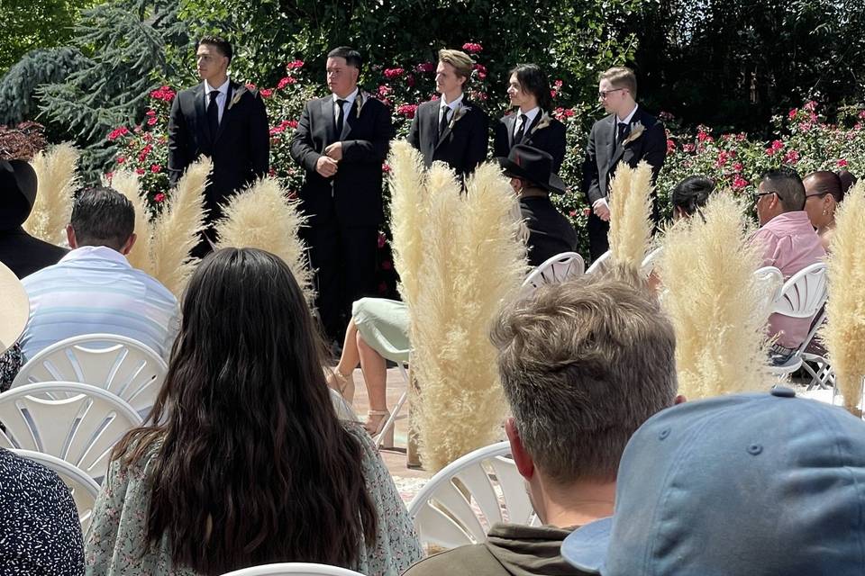 The groomsmen