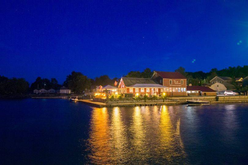 Old Dock at Night