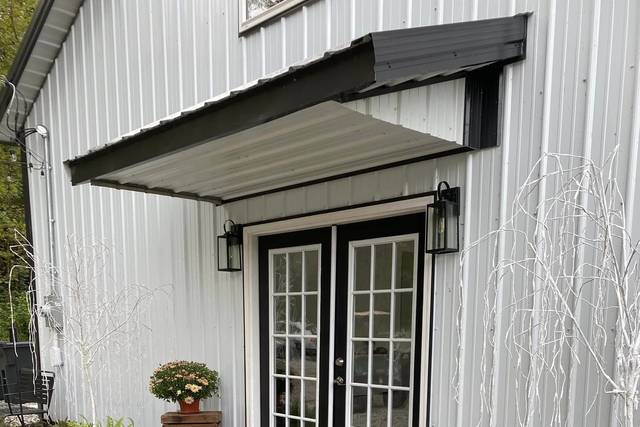 Glass door