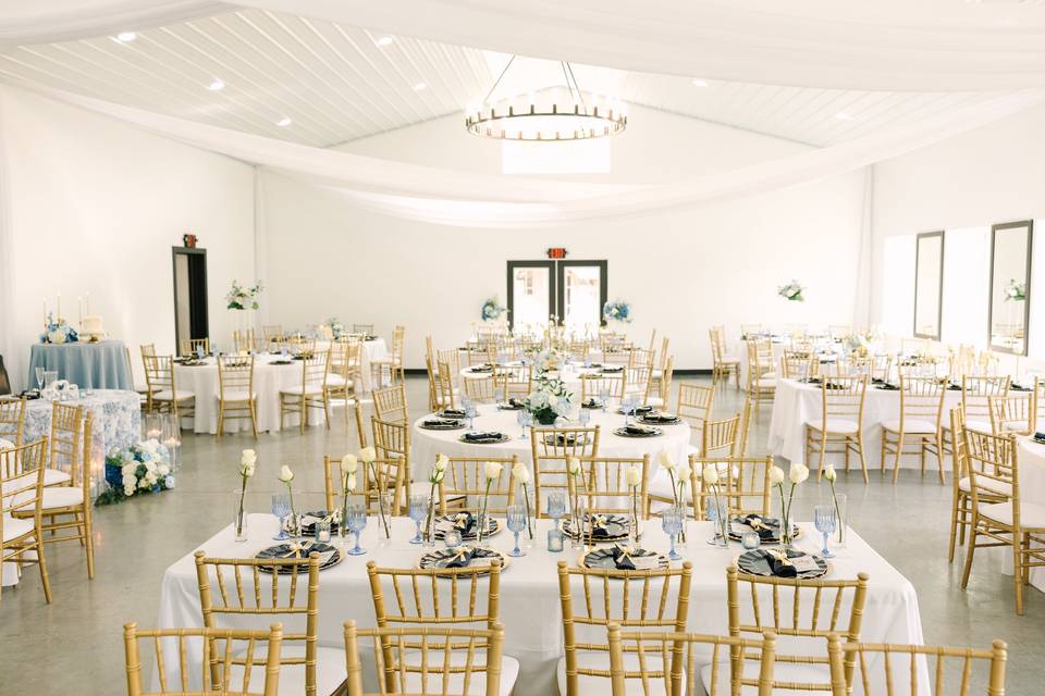 Chiavari chairs included